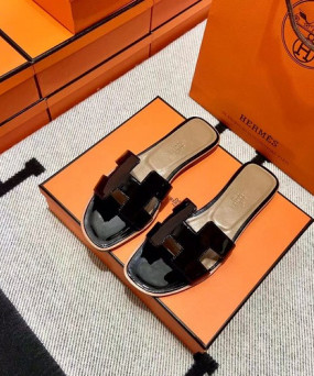 에르메스 올수공 오란 슬리퍼 샌들 페이던트 34